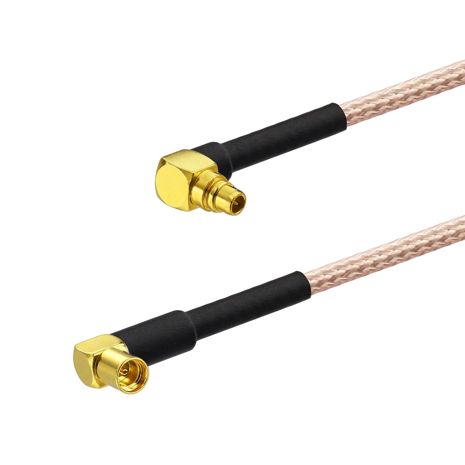 BINGFU MMCX Male to Female RG-178 Coaxial Jumper Cord RF Pigtail Cable for RF Applications Base Station SDR Radios Wireless Network Antenna