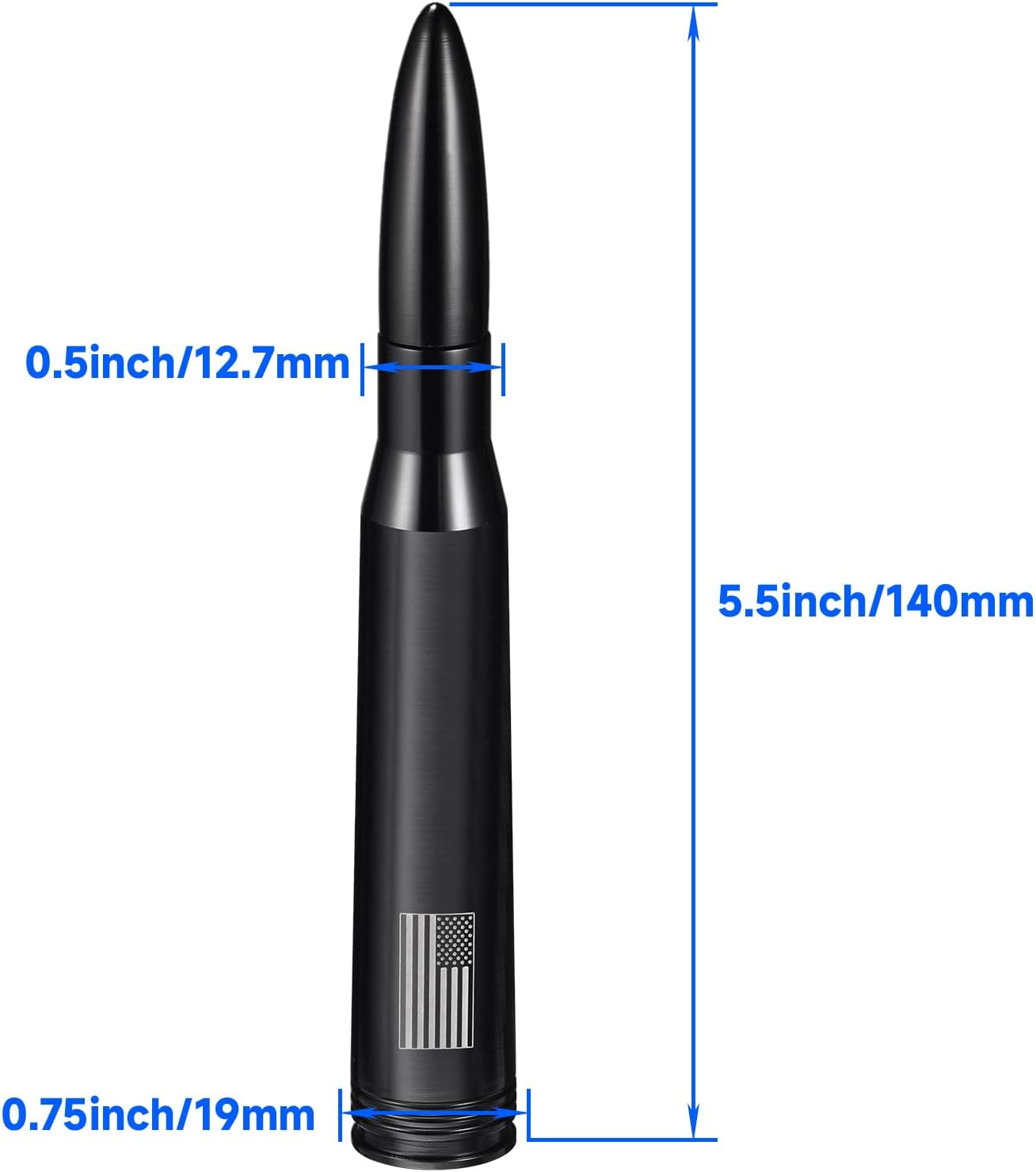 Bingfu Car Truck Stereo Antenna for Super Duty Ranger Explorer Pickup Trucks Vehicle Antenna Mast Replacement