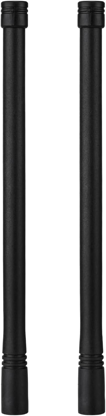 Bingfu Ham Radio VHF Antenna 136-174 MHz 2-Pack Antennas Replacement Compatible with Vertex Standard Handheld Two Way VHF Radio