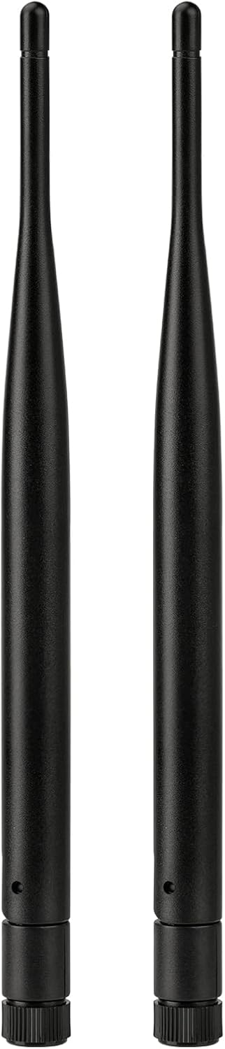 Bingfu 4G LTE Antenne 824-2700MHz 2dBi SMA Stecker 50 Ohm, 2 Stück