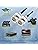 BINGFU SDI Cable 3G HD BNC to BNC Cable RG179 75-Ohm Coaxial Cable 1m 2pcs for Cameras and Video Devices, Supports HD-SDI 3G-SDI 1080P 4K Video Cable