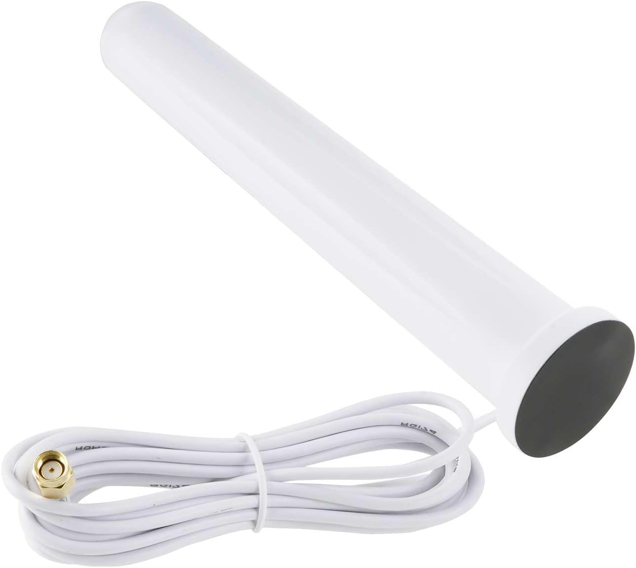 Bingfu Dualband WLAN Antenne 2,4/5,8GHz 5dBi RP-SMA Stecker, 3m Kabel