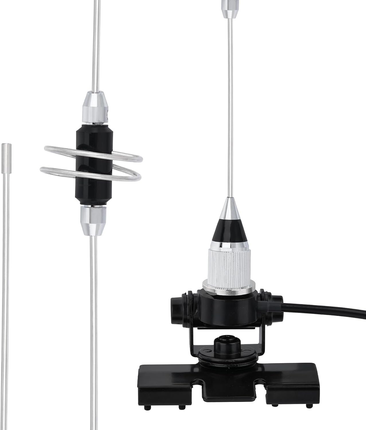 Bingfu Vehicle Mobile Ham Radio PL259 Antenna 15.3 inch Dual Band VHF UHF
