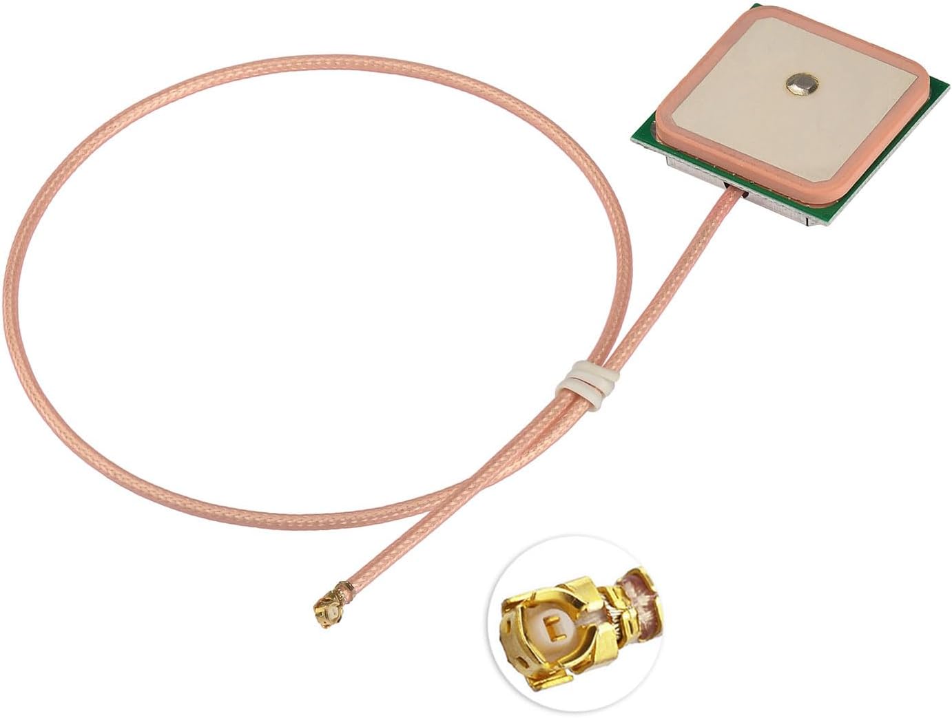 Bingfu GPS Antenne 1575,42 MHz, IPEX-Anschluss, 30cm RG178-Kabel
