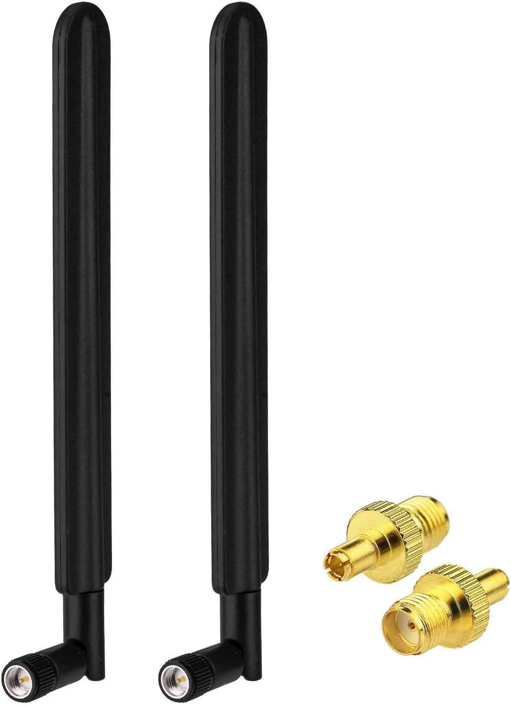 Bingfu 5G 4G LTE Cellular Antenne 600–4900 MHz, 2dBi, SMA/TS9 Stecker