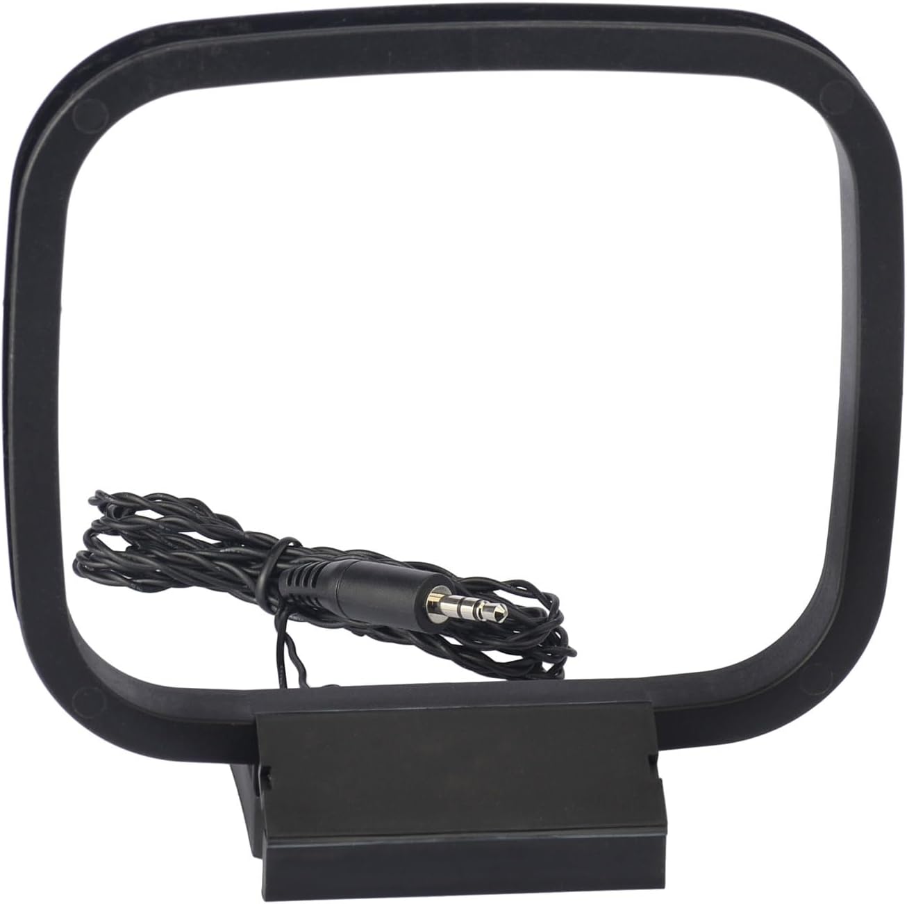 Bingfu MW AM-Loop-Antenne, 3,5-mm-Klinkenstecker, 3m Kabel, Standfuß