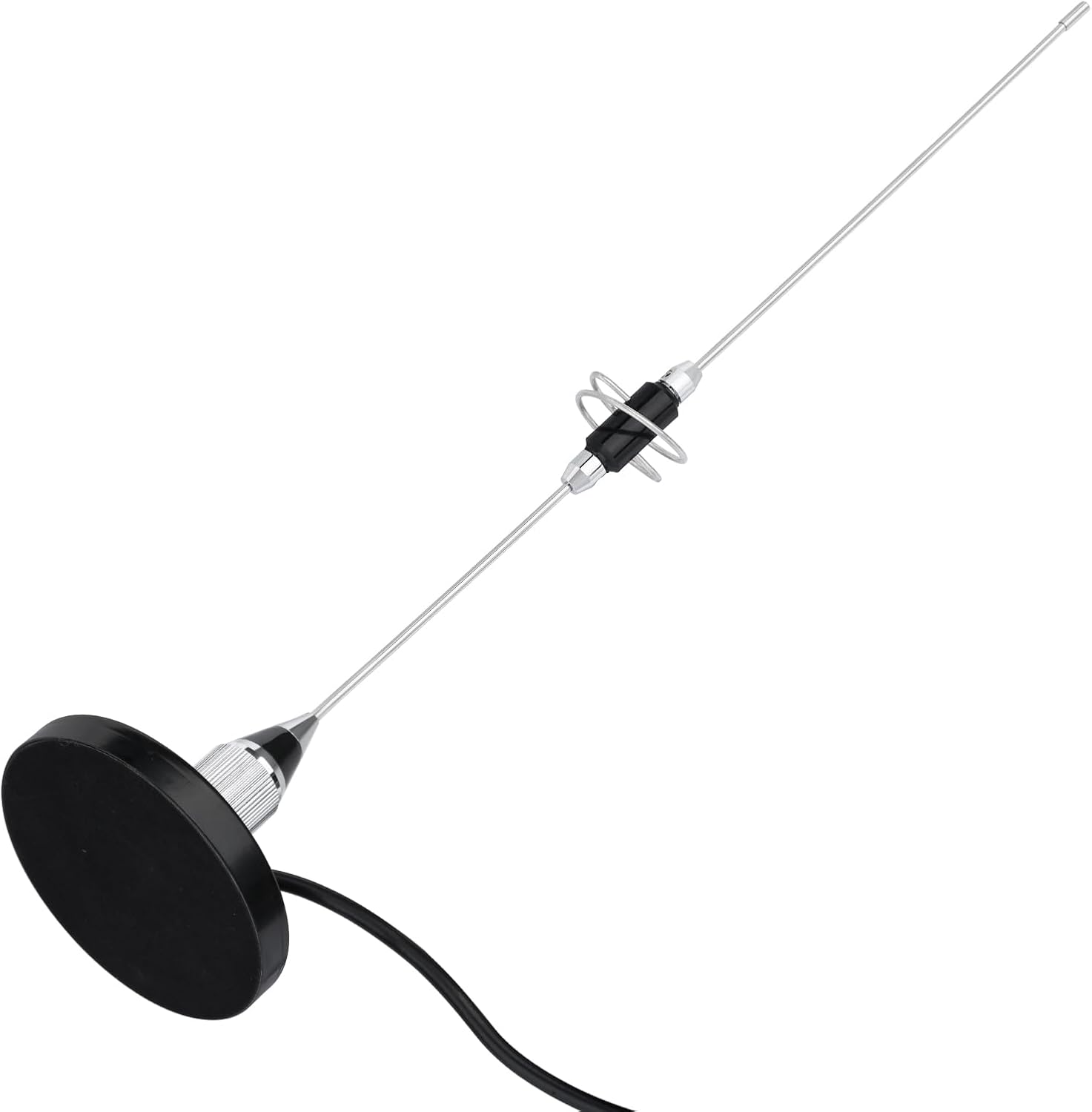 Bingfu Dual Band VHF UHF Mobile Ham Radio Antenna with Strong Magnetic Base Compatible with Part of Midland Icom BTECH Yaesu Cobra Uniden Standard Horizon Radioddity Alinco Mobile Transceiver Repeater