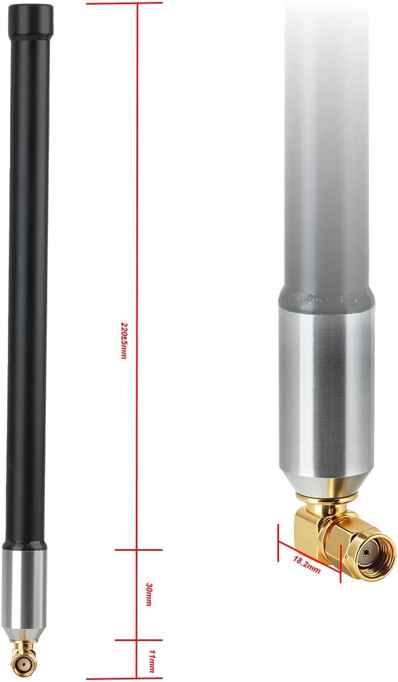 Bingfu 4G LTE Fiberglass Antenna Compatible with Spypoint Link Micro Solar EVO Link S Dark Wildlife Hunting Cuddeback Game Cam Outdoor Mobile Security Camera