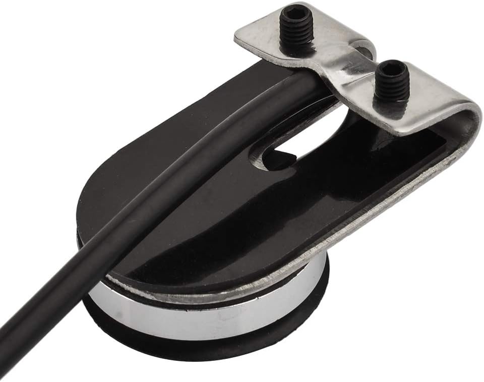 Bingfu Vehicle Mobile Radio Antenna NMO Mount Fix Bracket Lip Mount with 5m 16.5 feet RG58 Cable UHF PL259 Male Connector for Car Truck Amateur Ham Radio Antenna