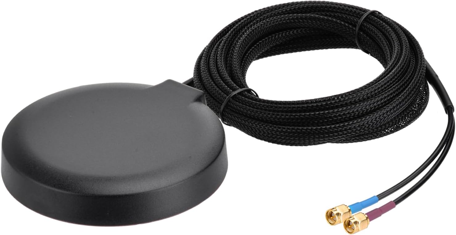 Bingfu GPS LTE Kombiantenne 1575MHz + 698-2700MHz, 2X SMA, 3m Kabel
