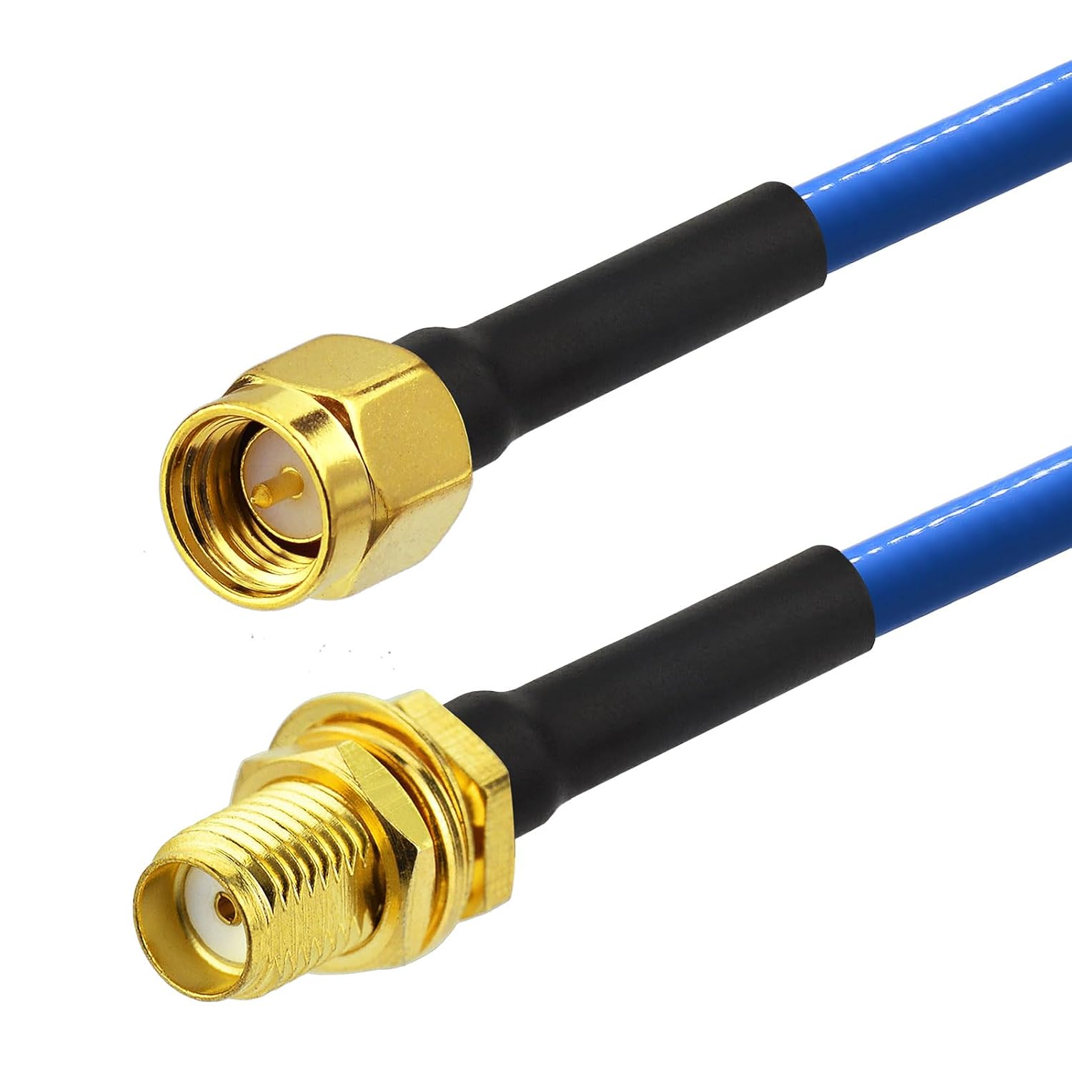 BINGFU SMA Kabel 30cm, SMA-Buchse auf Stecker RG402 Verlängerungskabel