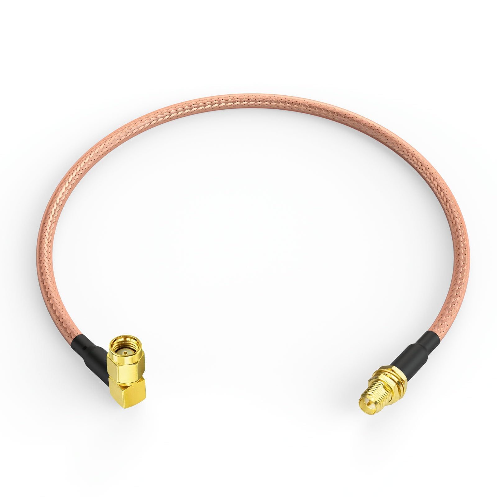 BINGFU RP-SMA Kabel 1m RP-SMA Buchse auf Stecker RG400-Kabel