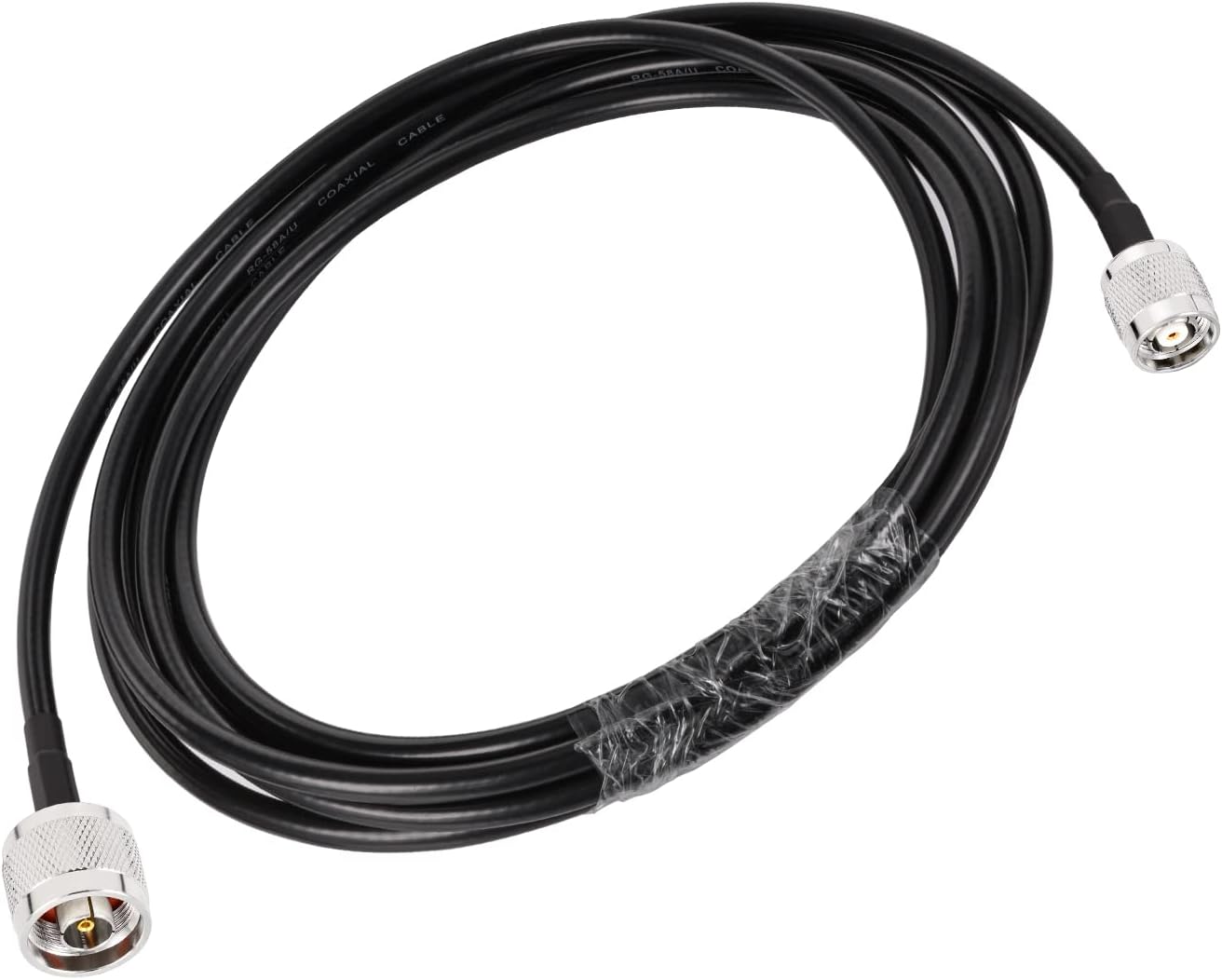 Bingfu RTK Survey GPS Base Antenna Radio Extension Cable RP-N Male to RP-TNC Male RG58 Coax Jumper Cable 3m 10 feet for GNSS RTK Survey Receiver Trimble 51980 GPS SPS855 SPS 855 851 852 SNB 900 850