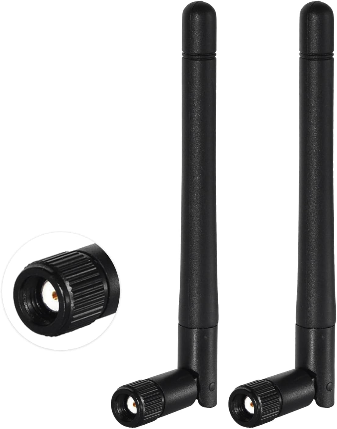 Bingfu M.2 WiFi Antenna 2.4GHz 5GHz 5.8GHz 3dBi MIMO RP-SMA Male + 2 x 9.84 inch Cable + PCI Slot Bracket for M.2 NGFF Intel Wireless Network Card WiFi Adapter Laptop