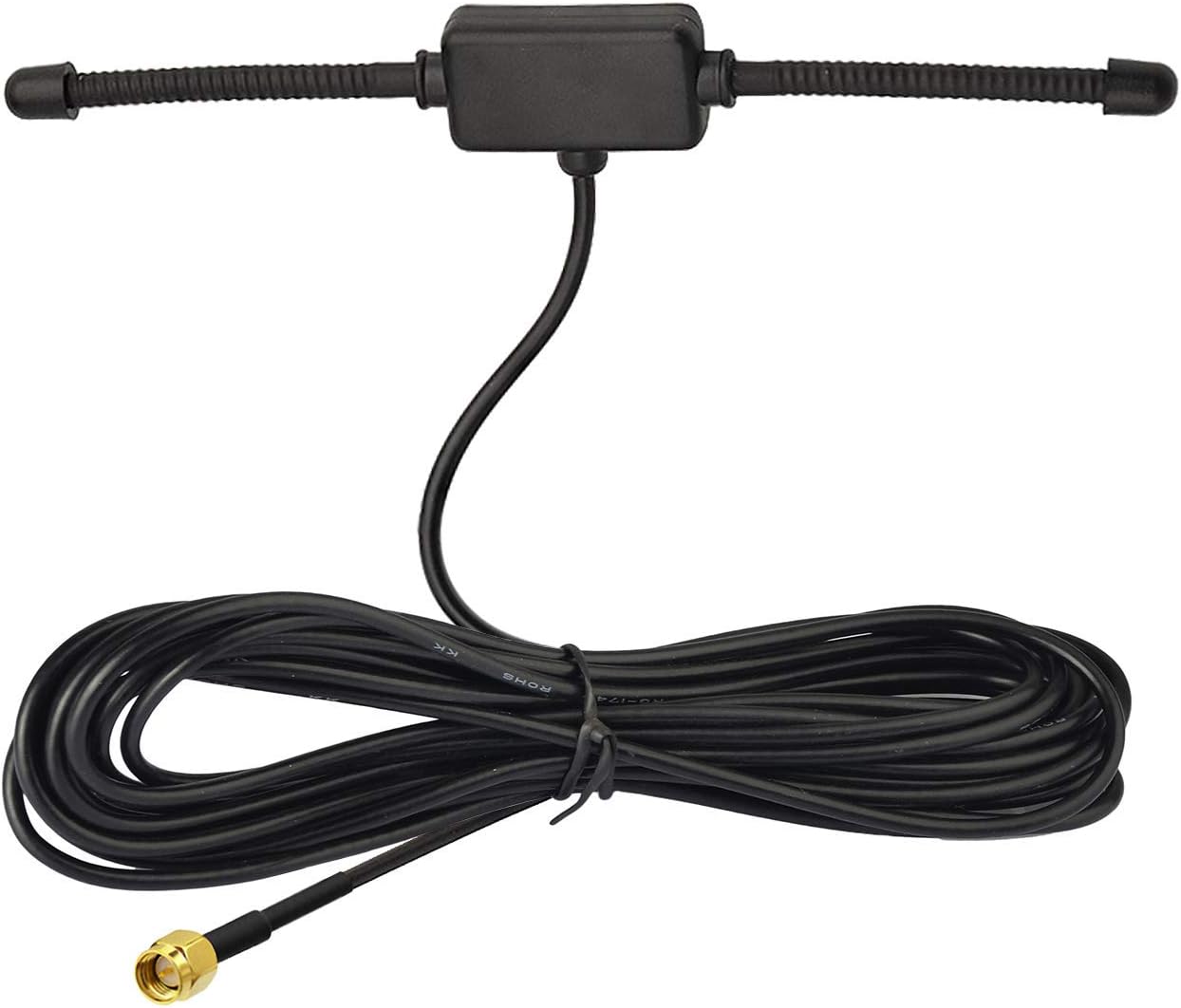 Bingfu 4G LTE Adhesive Mount Antenna Cellular SMA Male Dipole Antenna Compatible with Car Stereo Head Unit 4G LTE Telematics Vehicle Tracker Truck RV