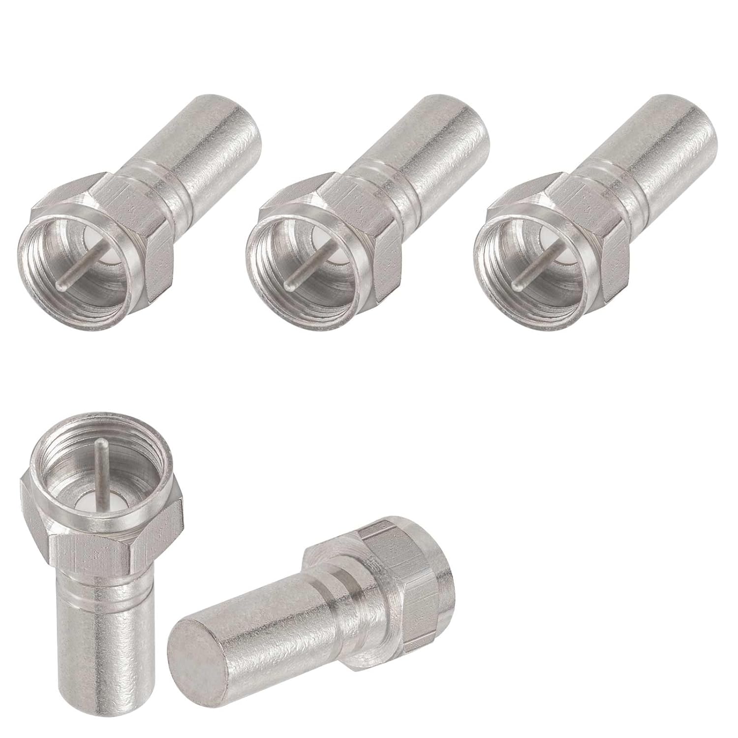 BINGFU 75 Ohm F Abschlusswiderstand, Koaxial Dummy Load, 5 Stück