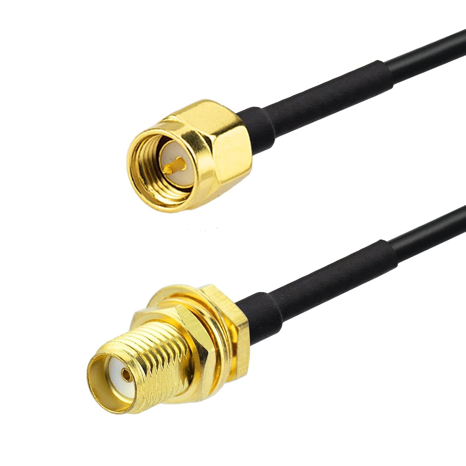 4G LTE Verlängerungskabel, SMA-Stecker auf SMA-Buchse RG174-Antennenkabel kompatibel mit 4G LTE-Router Gateway Modem Mobilfunk SDR-Dongle-Empfänger, 10m