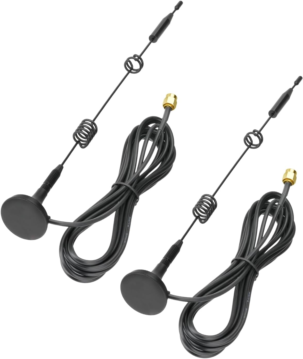 Bingfu WiFi 7 6E Tri-Band Antenna 8dBi (RP-SMA Male) Compatible with Partial Asus Rog Strix MSI Gigabyte Biostar Aorus ASRock Gaming Motherboard & Wireless Router Modem Wifi Bluetooth Card PC Computer