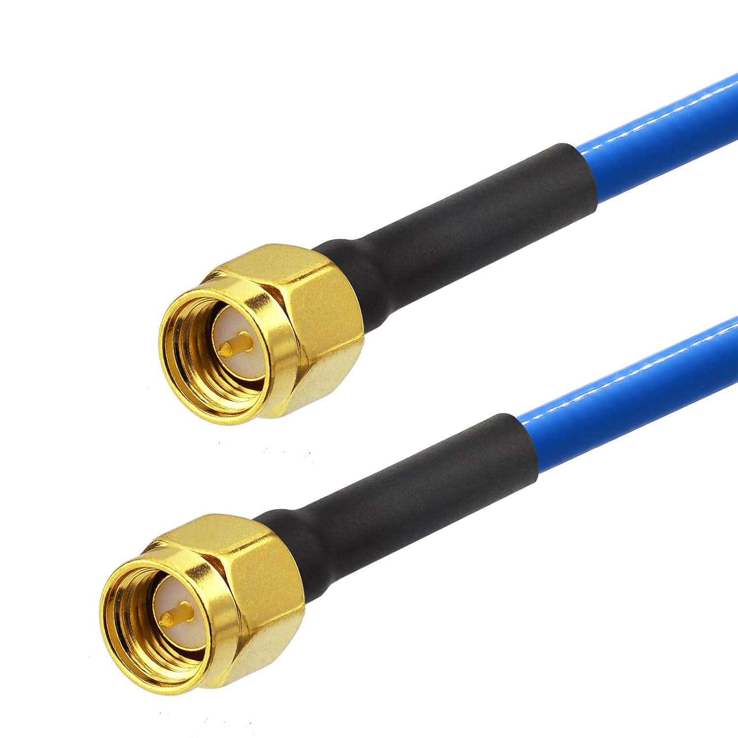 BINGFU SMA Kabel 60cm, SMA-Stecker auf Stecker RG402 Verlängerungskabel