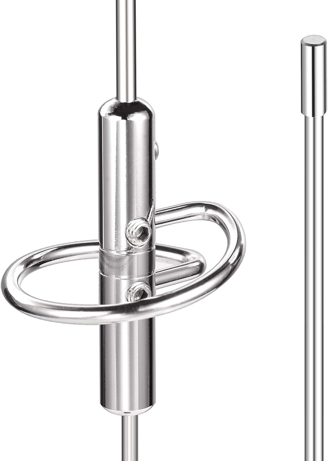 Bingfu Dual Band VHF UHF 136-174MHz 400-470MHz Mobile Radio NMO Antenna Vehicle NMO Mount Antenna for Car Truck Ham/Amateur/Mobile/Two Way/Marine Radio