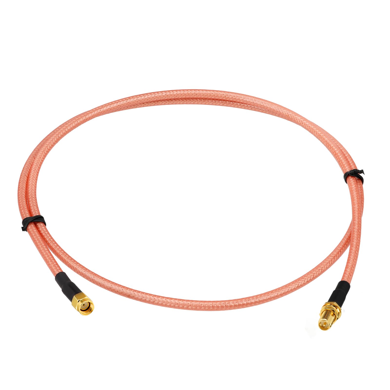 BINGFU RP-SMA Kabel 1m RP-SMA Buchse auf Stecker RG400-Kabel
