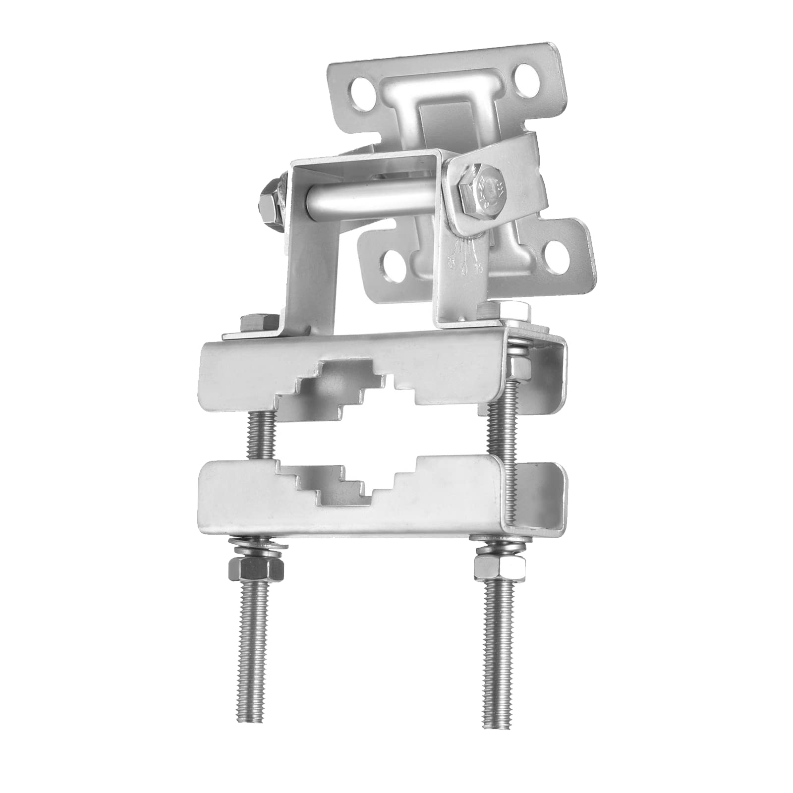 Bingfu Antennenmast-Montagehalterungen an der Wand, Mastklemme, rostfreies Hardware-Zubehör, Halterungshalter für den Außenbereich zu Hause, Antennenmasthalter, Antennenmast-Montage-Kits