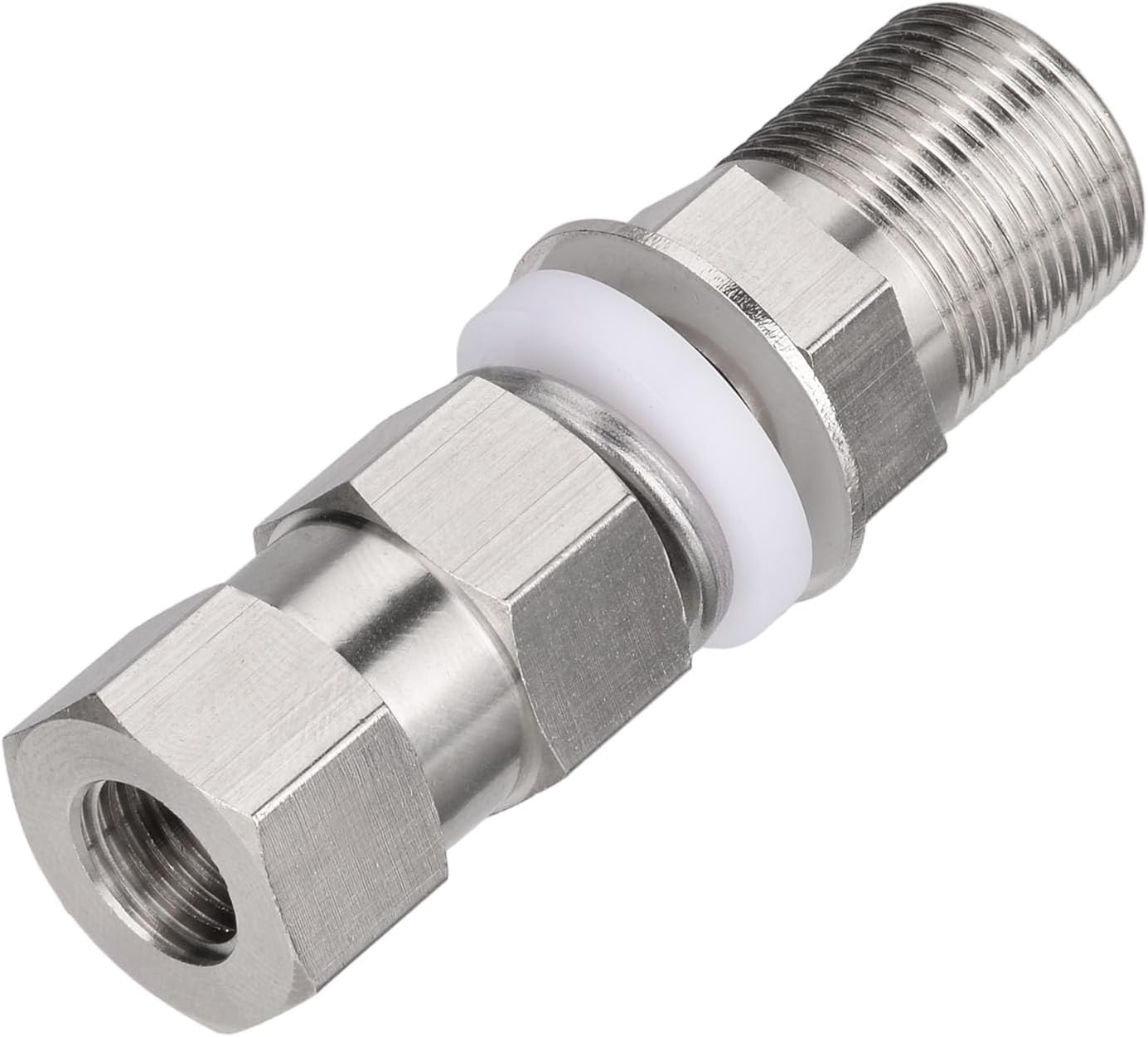 Bingfu CB Antenna Adpter SO239 to 3/8 x 24 Stud Mount Heavy Duty Bracket for 3/8 x 24 Threads Ham Radio Antennae for Most Vehicle with 1/2 inch Holes Mounting Surface