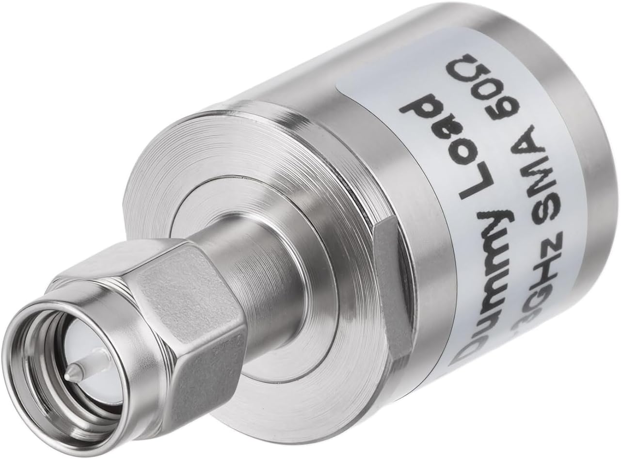 Bingfu 2W 50Ω RF Termination/Dummy Load SMA-Male DC-3GHz ≤1.2 VSWR - for RF Testing & Signal Termination