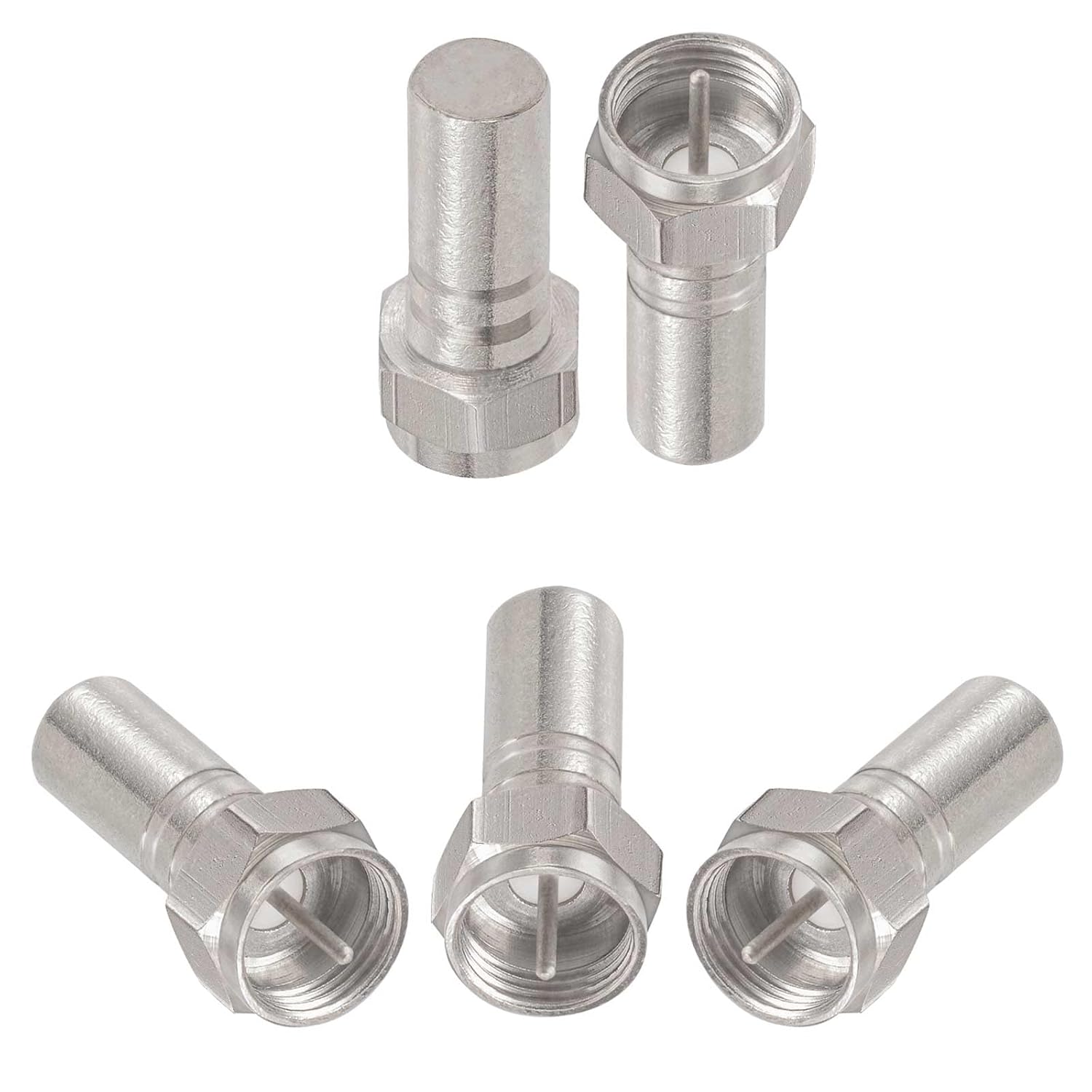 BINGFU 75 Ohm F Abschlusswiderstand, Koaxial Dummy Load, 5 Stück