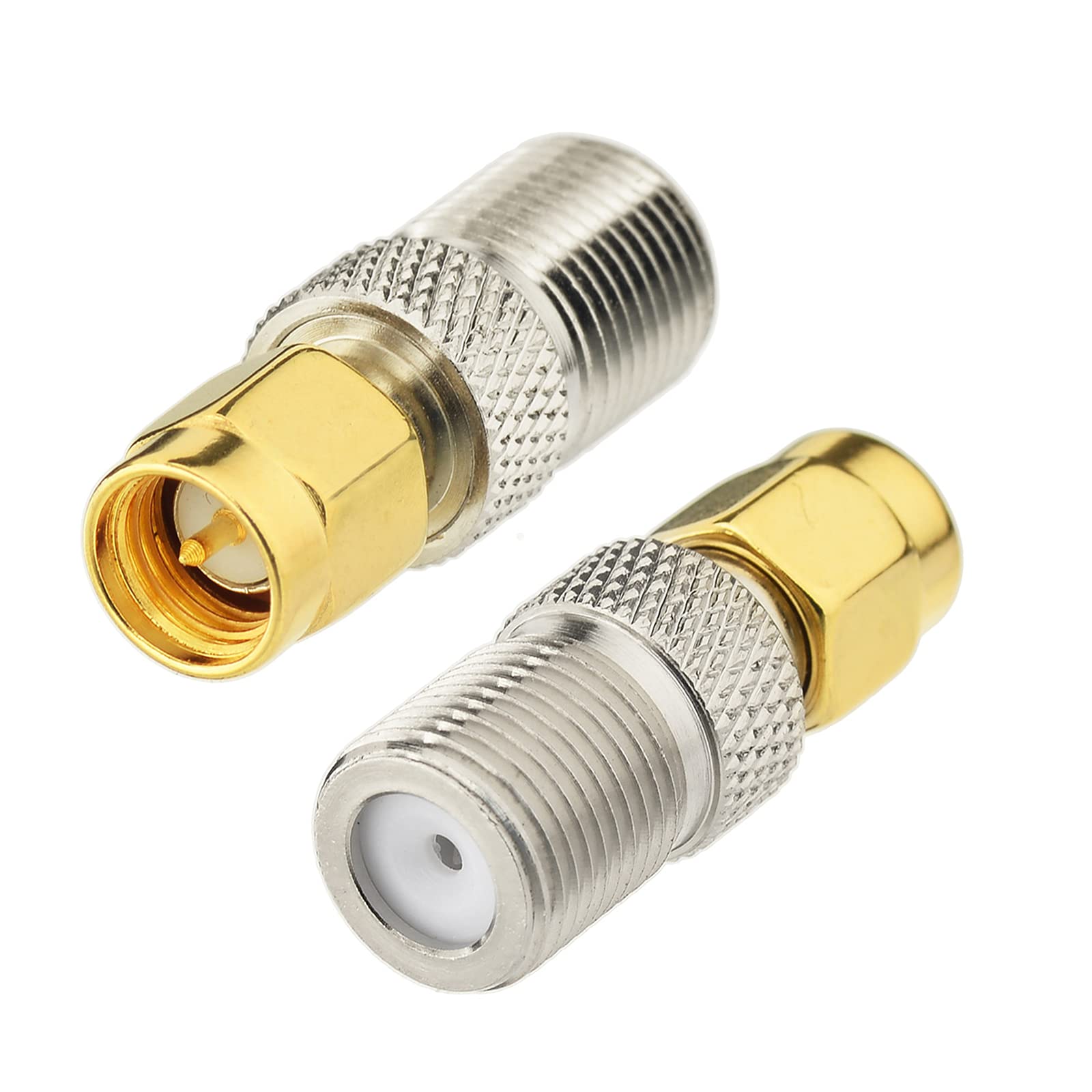 DAB Auto Antenne Adapter SMA Buchse auf F Stecker Antenne RF Konverter Set 2pcs kompatibel mit FM/AM/DAB + Radio Pioneer Pure