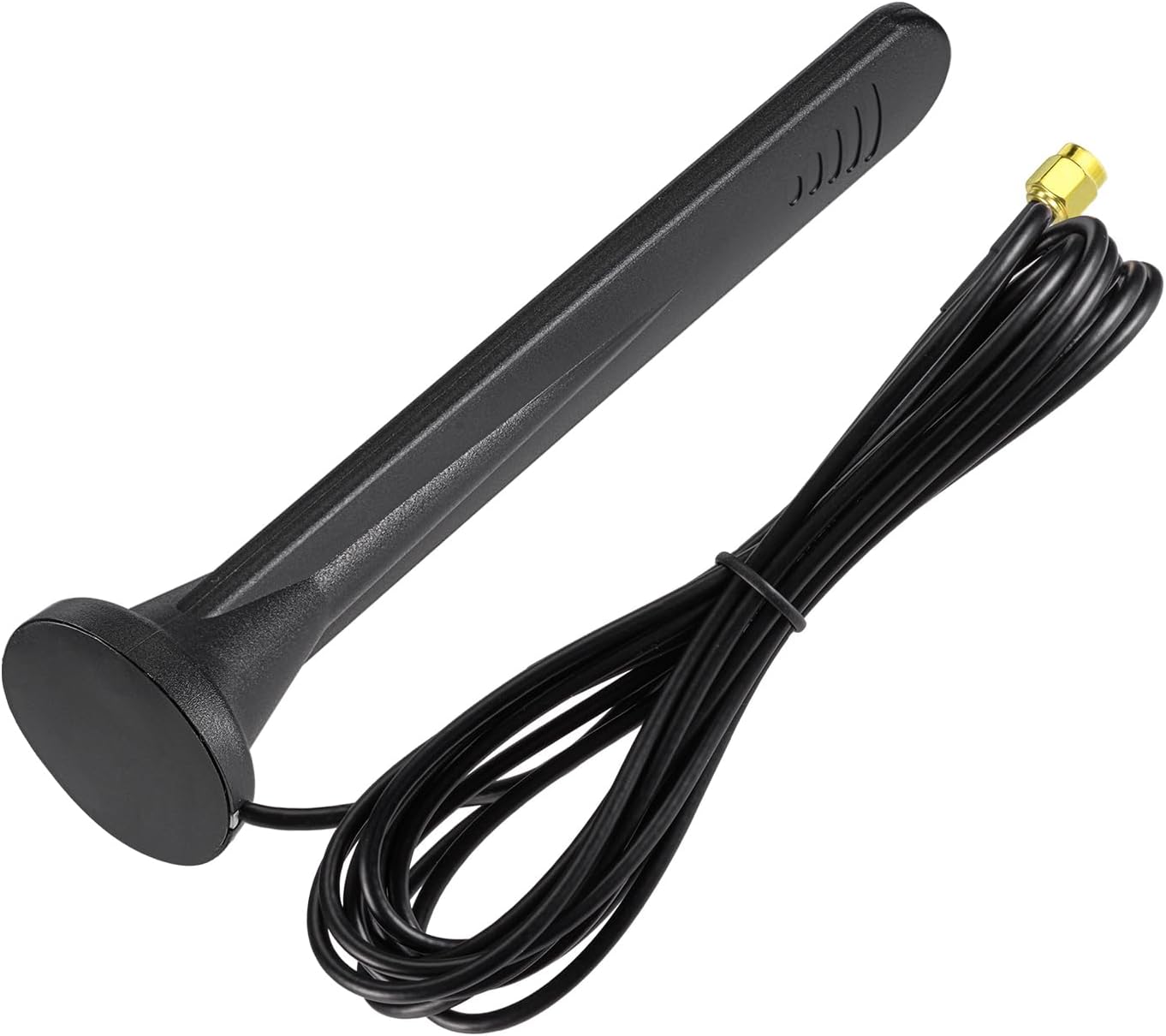 Bingfu Cellular 4G LTE SMA RP-SMA 5dBi Antenna with Magnetic Base 9.84ft Cable Compatible with 4G LTE Wireless Router Modem Cellular Gateway Industrial IoT Router Mobile