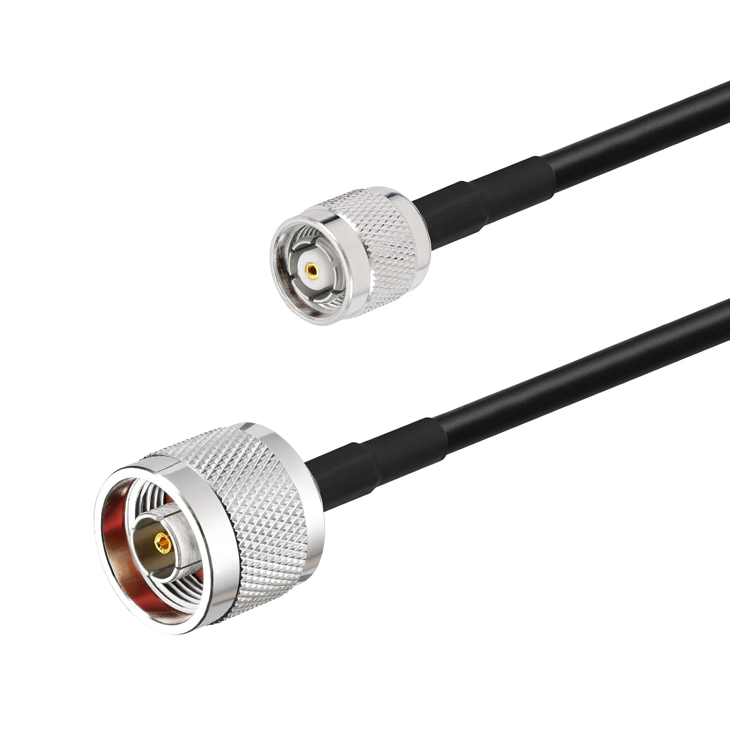 BINGFU RP-N Stecker auf RP-TNC Stecker RG58 Koaxialkabel 1m