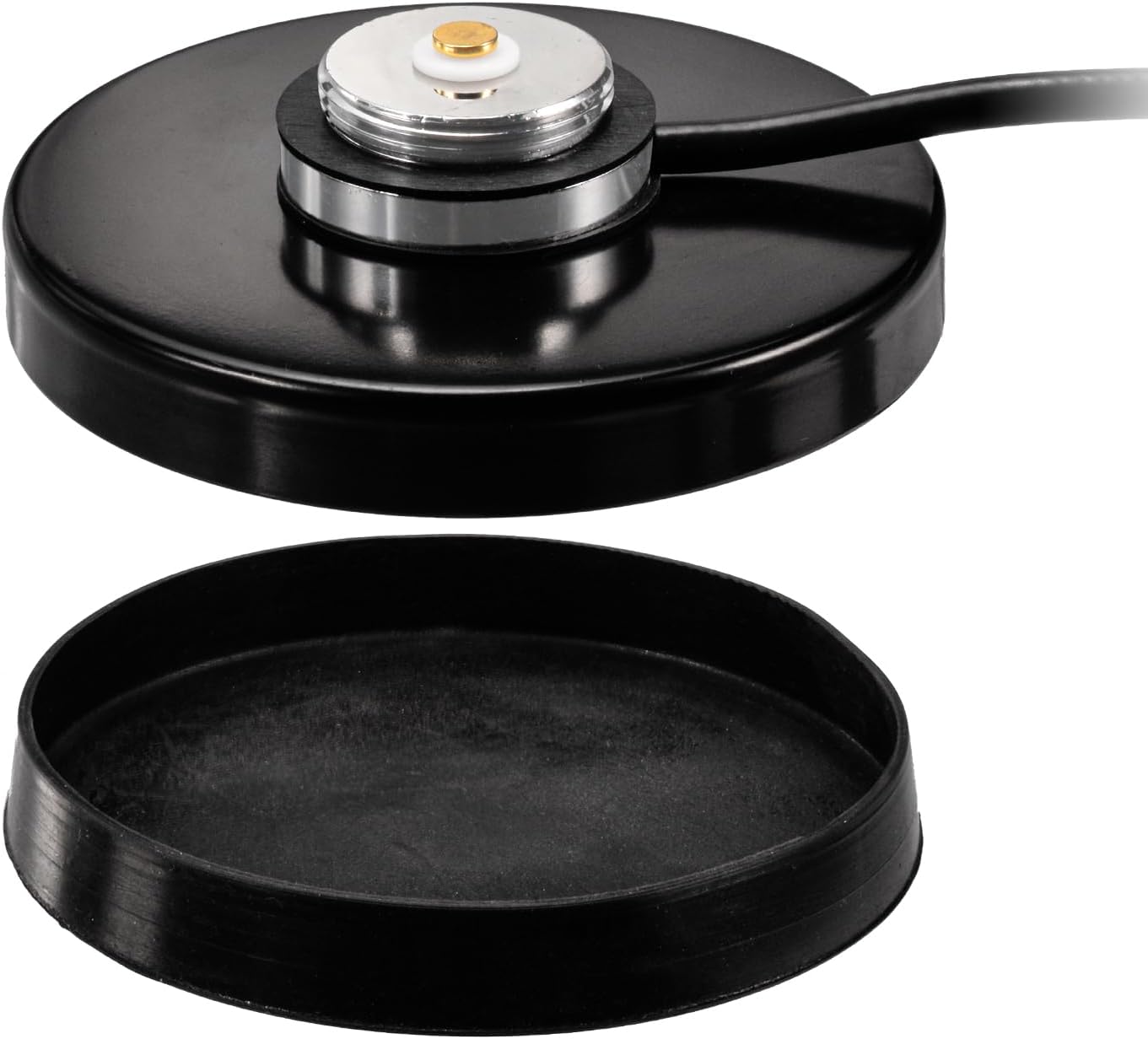 Bingfu NMO Antenna Strong Magnetic Base Mount - 3.54 inch Diameter - 16.4 ft RG58 Coaxial Cable - PL259 Plug - for Car Truck SUV CB Radio Amateur Ham Radio Antenna