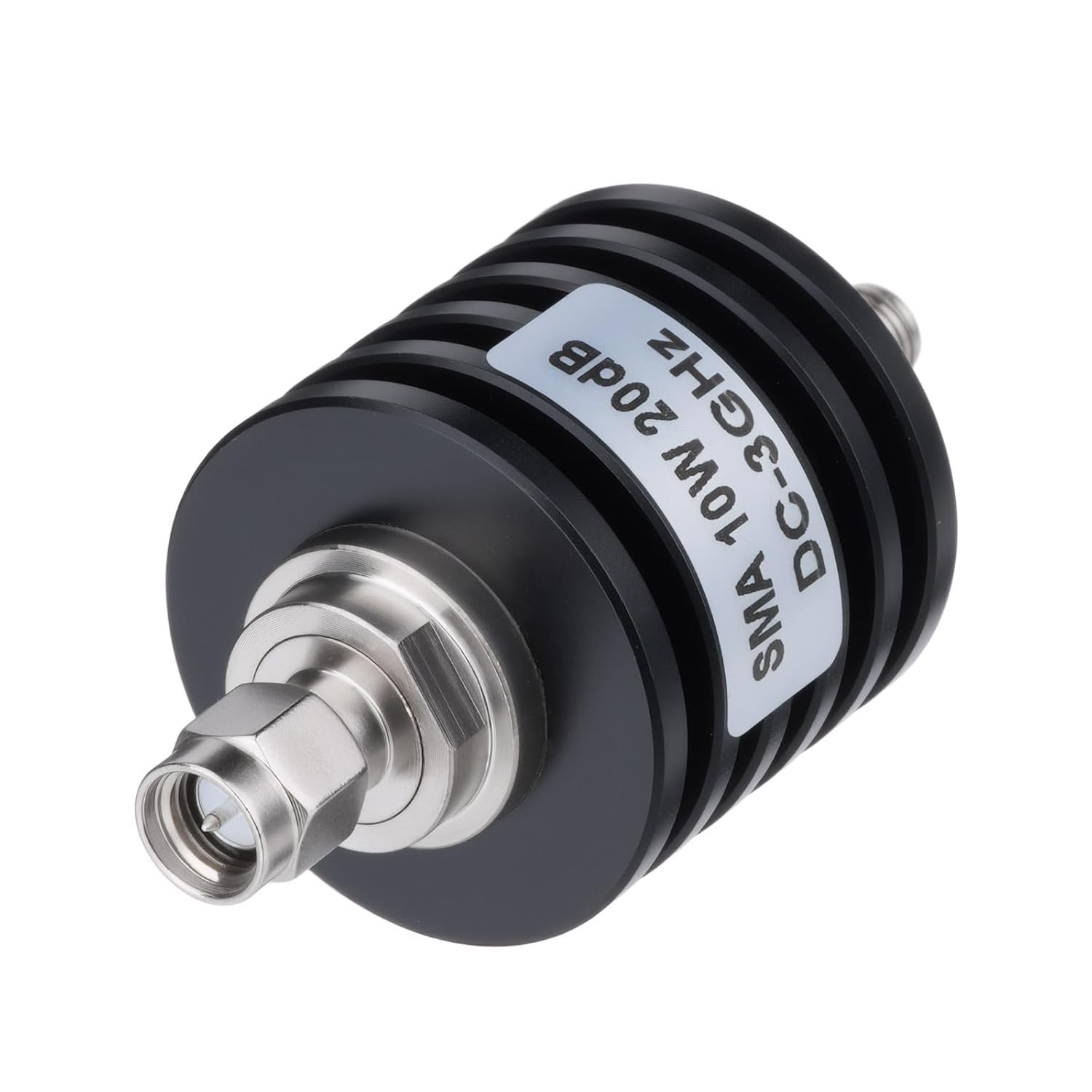 Bingfu 10W RF Attenuator SMA Male to Female 1-20dB ±0.5dB DC-3GHz 50Ω - for Signal Conditioning & Testing