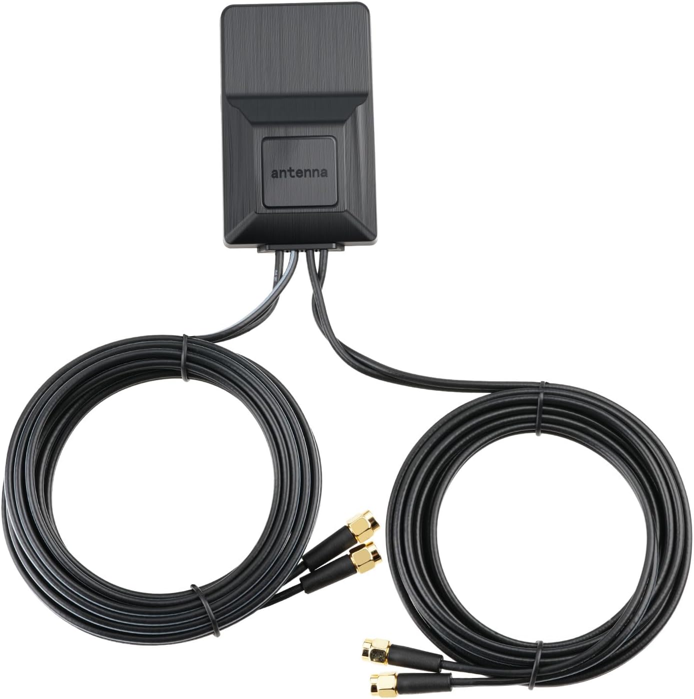 Bingfu Dual Band GPS/BeiDou & Dual 4G Cellular Active SMA Antenna Vehicle IoT Automotive Satellite Positioning Navigation Tracking Antenna