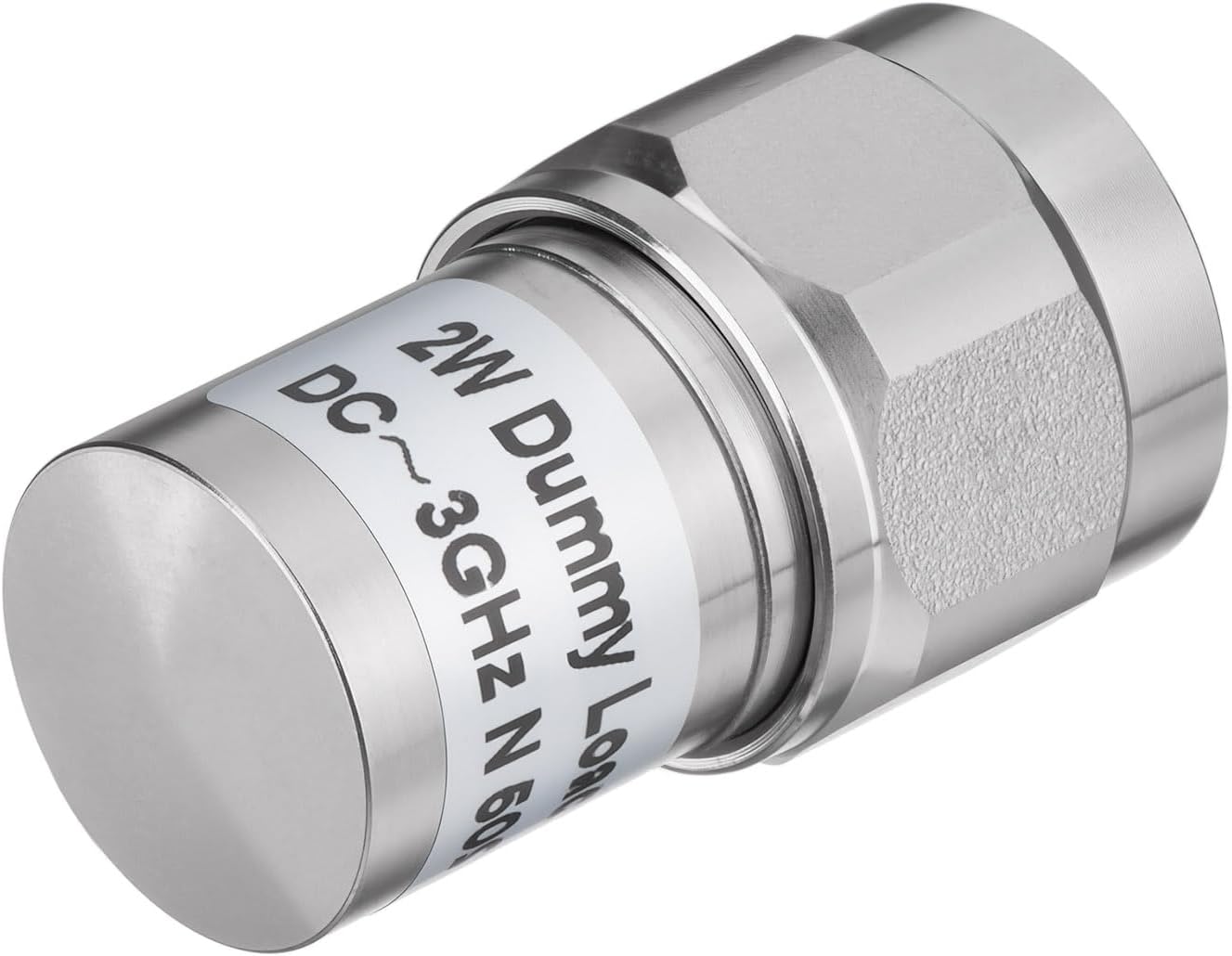 Bingfu 2W 50Ω RF Dummy Load Termination N-Female DC-3GHz ≤1.2 VSWR - for RF Testing & Signal Termination