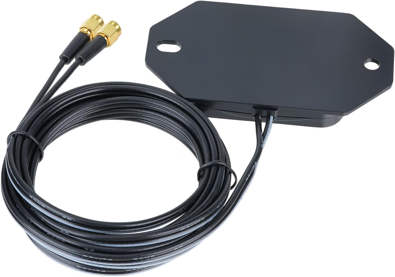 Bingfu Dual-Band GPS BeiDou 4G LTE SMA Cellular Antenna 28dB LNA High Gain for Automotive IoT Tracking