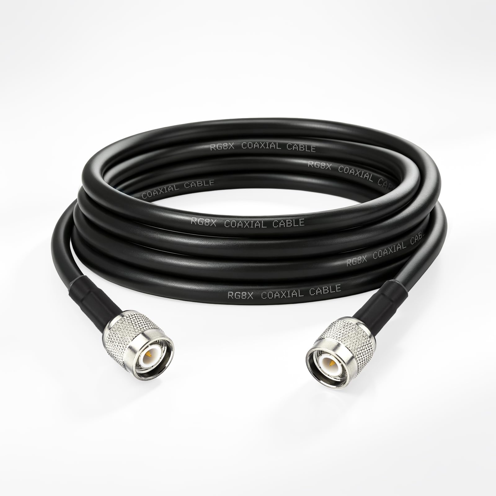 BINGFU TNC Kabel 5 m, TNC Stecker auf Stecker Verlängerungskabel