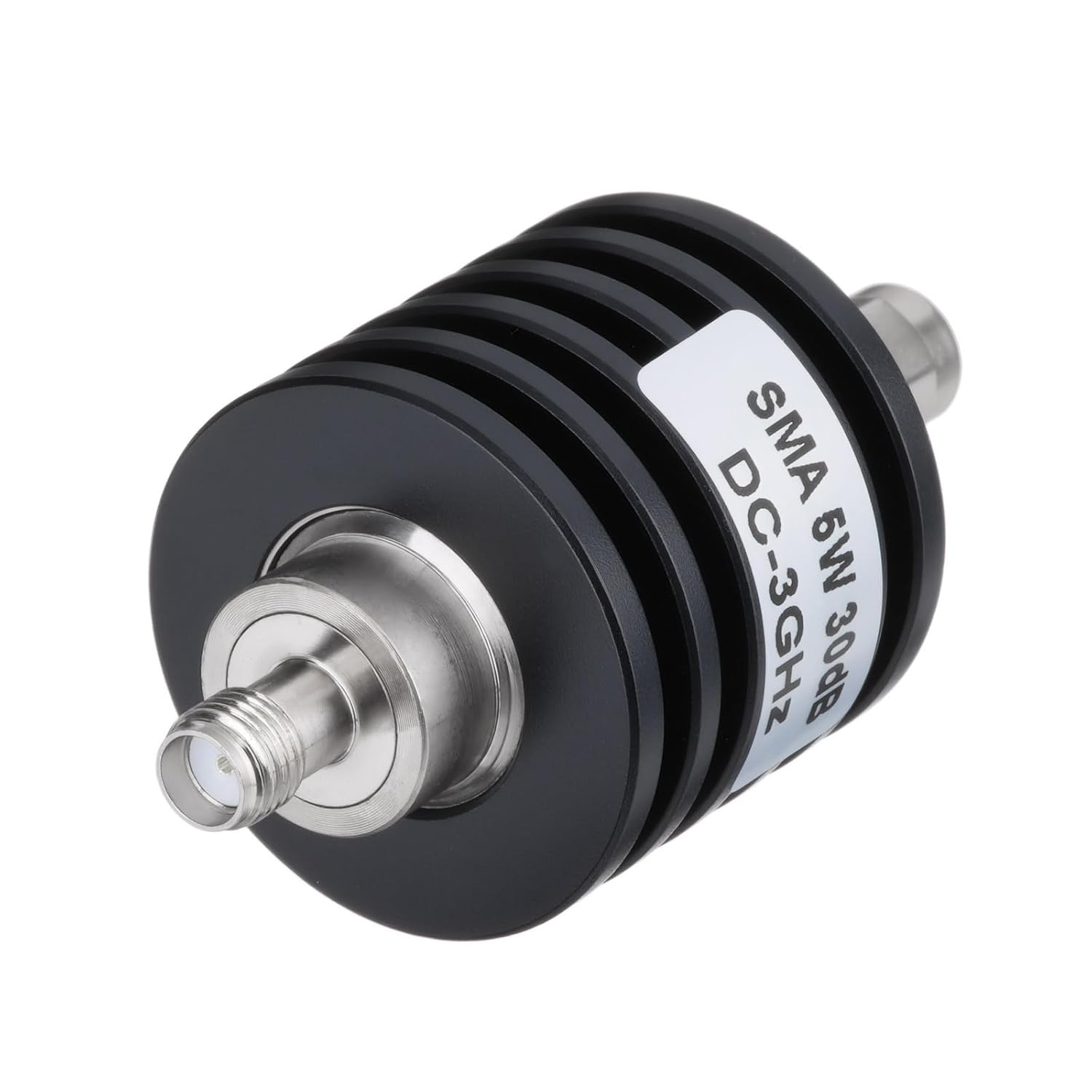 Bingfu 5W RF Attenuator SMA Male to Female, DC-3GHz 1-30dB ±0.5dB Precision, 50 Ohm Impedance for Signal Testing & Conditioning