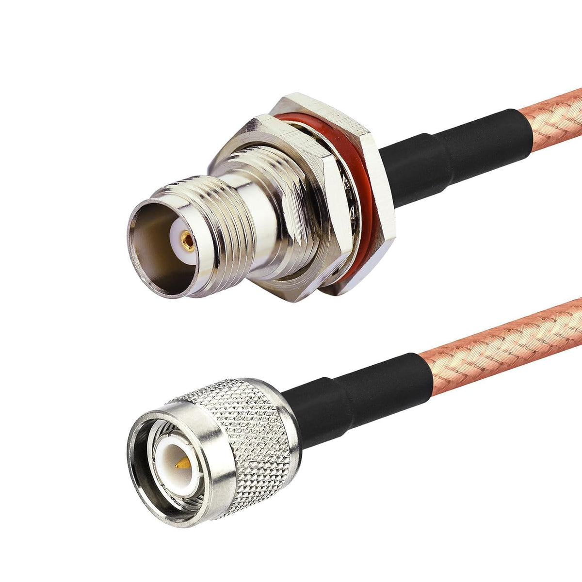 BINGFU TNC Kabel Buchse auf Stecker RG400 Verlustarmes Koaxialkabel 1 m