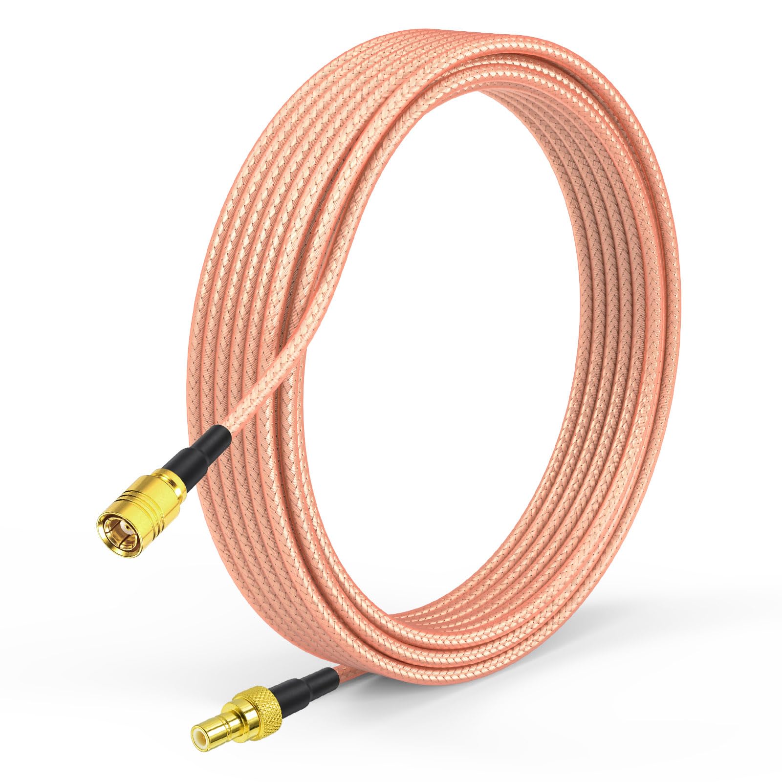 Bingfu DAB SMB Kabel 5 m Winkelstecker auf SMB-Buchse Autoradio Kabel