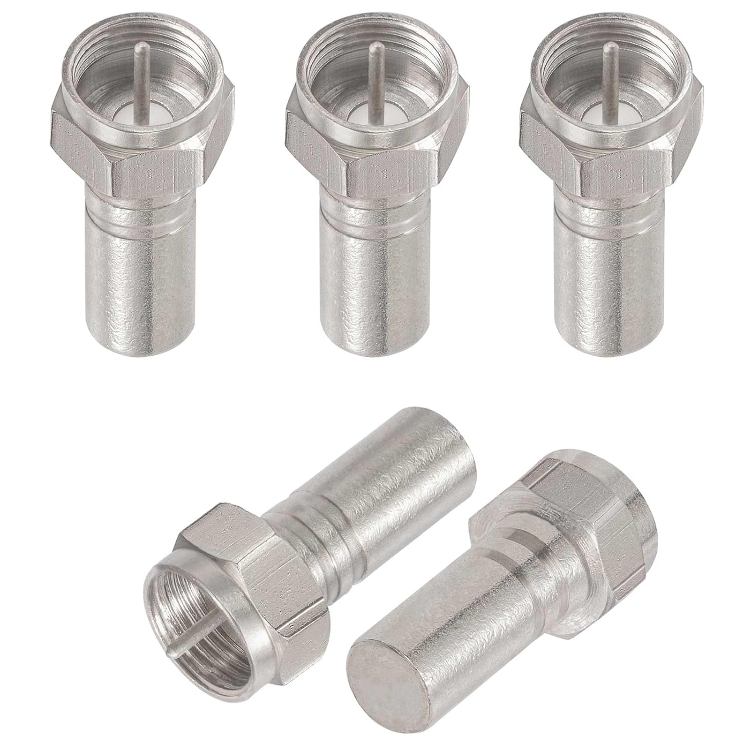 BINGFU 75 Ohm F Abschlusswiderstand, Koaxial Dummy Load, 5 Stück
