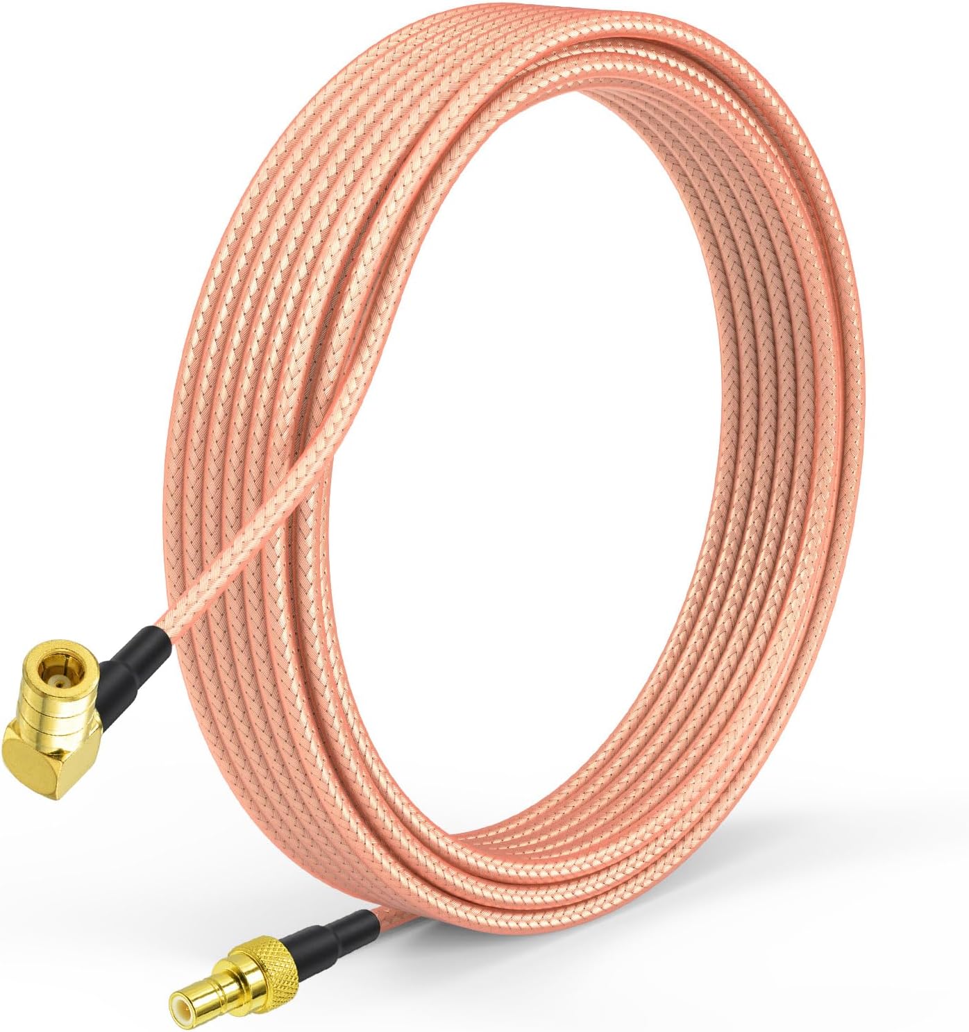 Bingfu DAB SMB Kabel 5 m Winkelstecker auf SMB-Buchse Autoradio Kabel