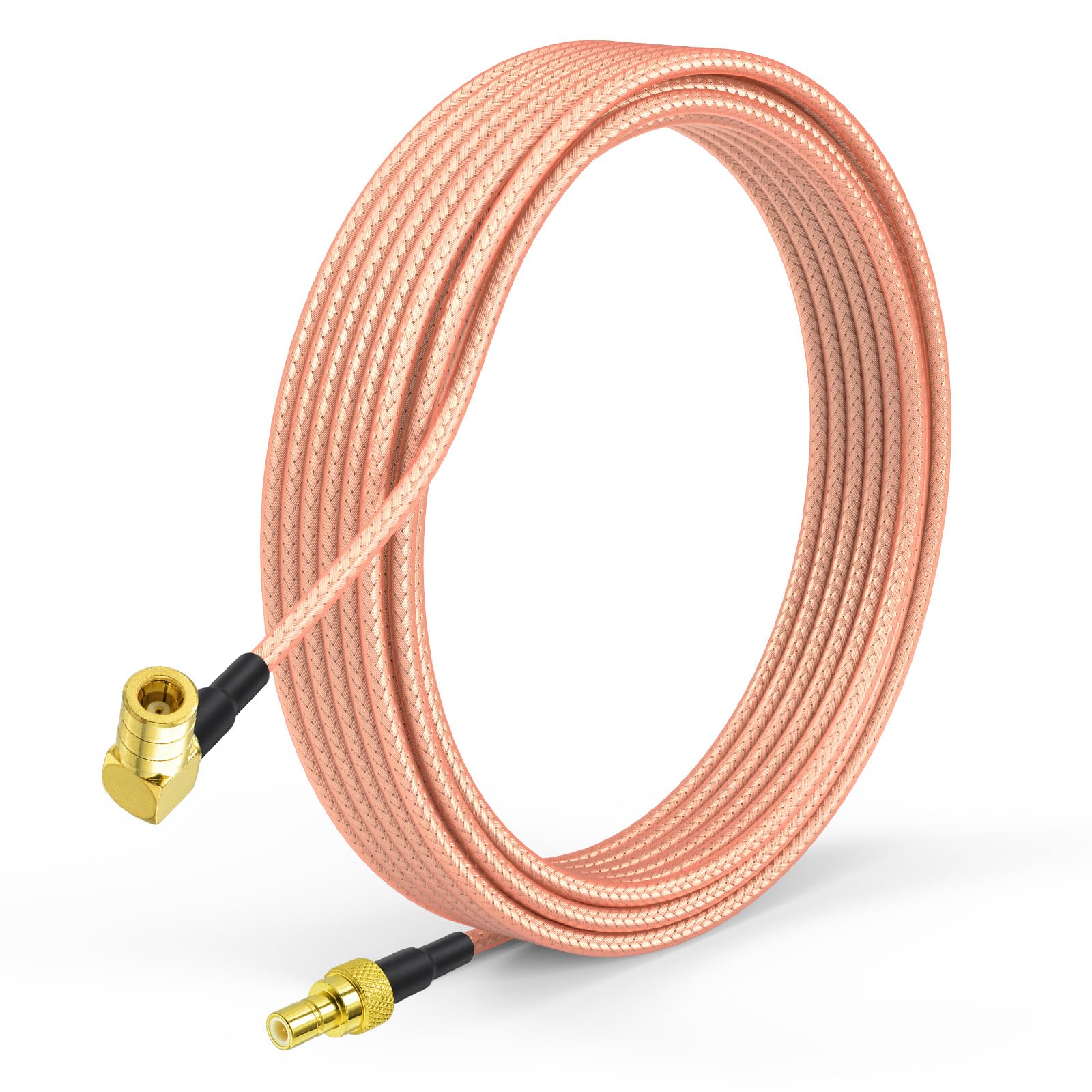 Bingfu SMB Kabel 5 m SMB-Buchse auf SMB-Stecker DAB Autoradio Antennenkabel