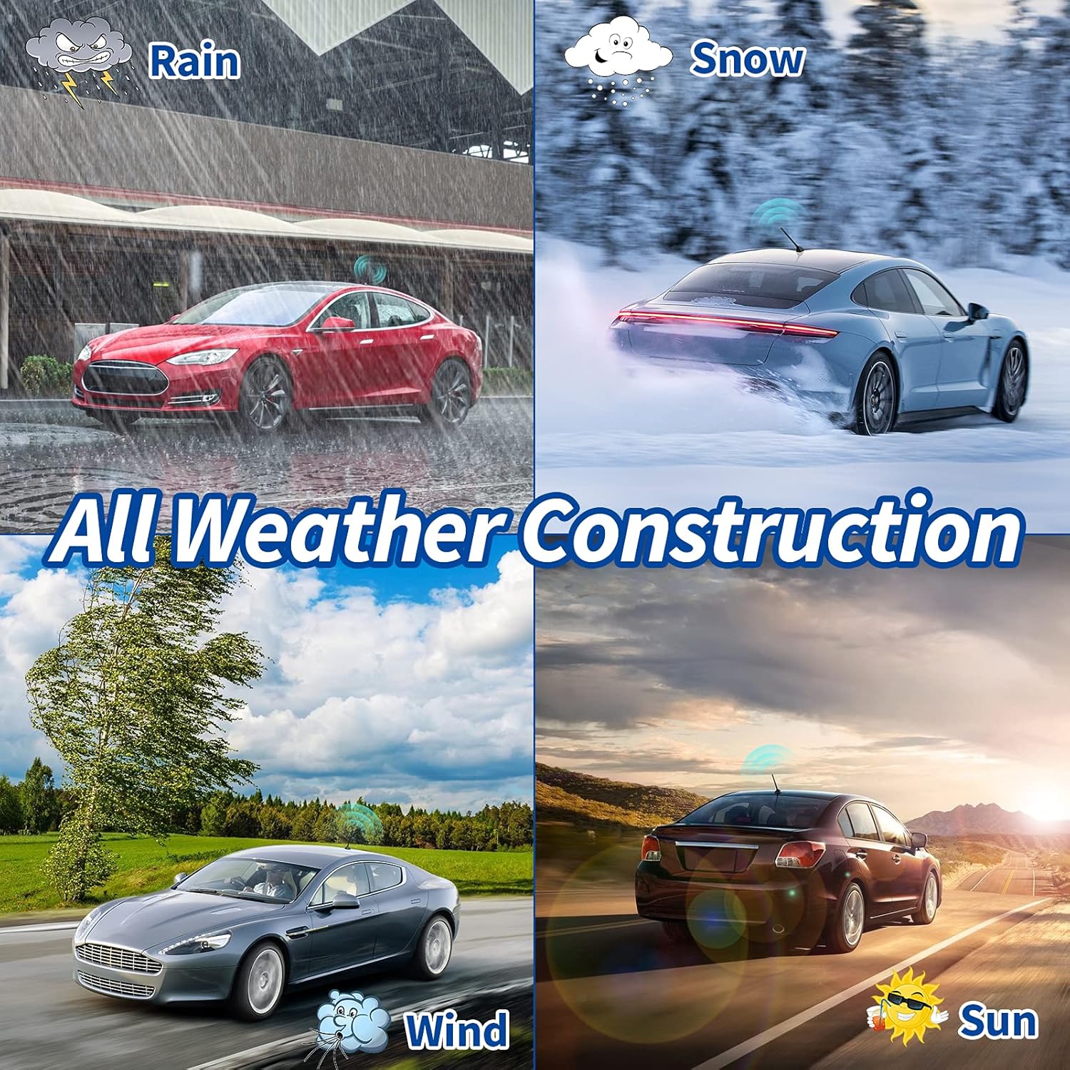 Bingfu Short Car Antenna Replacement