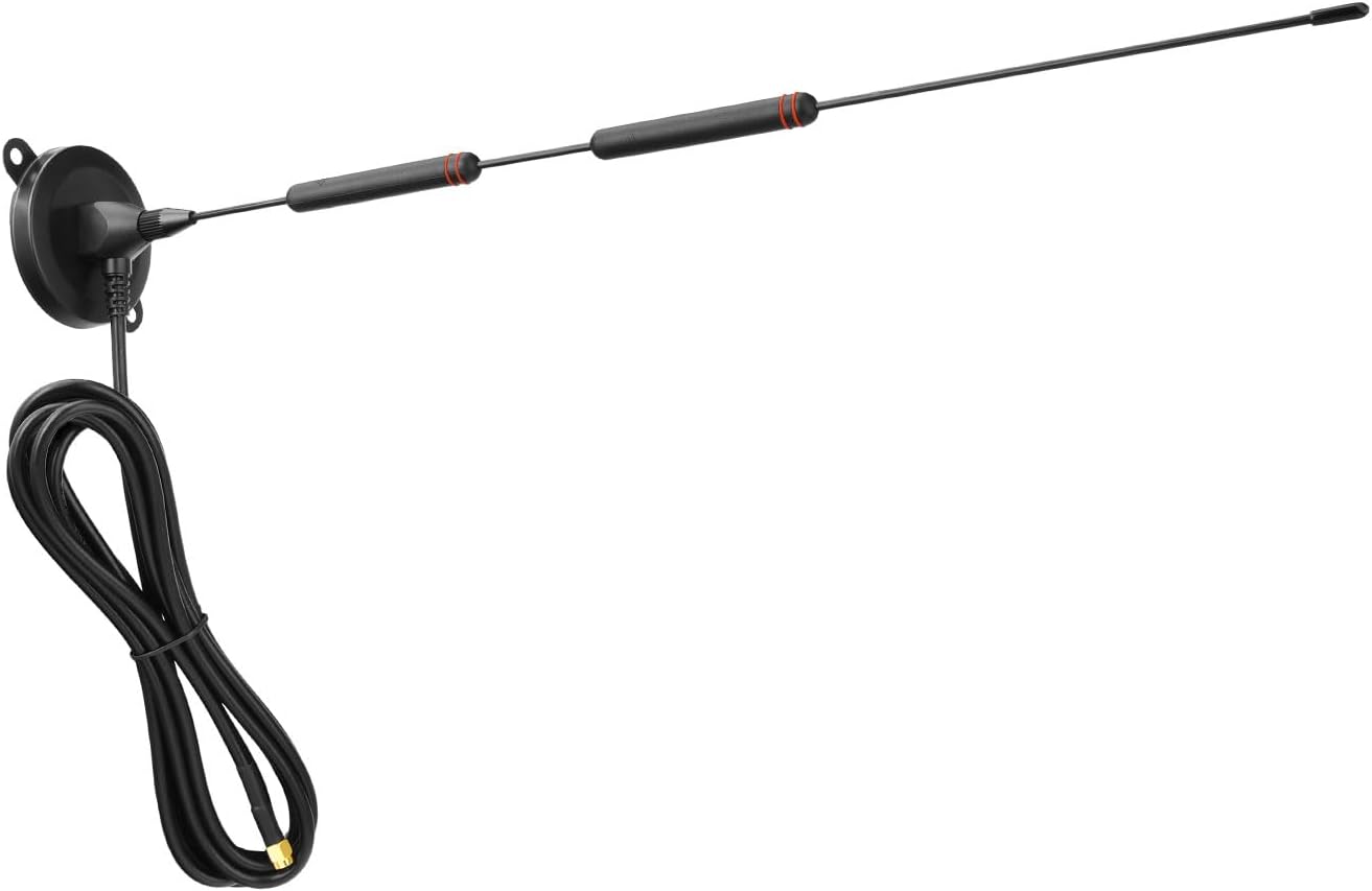Bingfu High Gain 10dBi 4g LTE Cellular Magnetic Base MIMO SMA Male Antenna with RG58 Cable Compatible with 4G LTE Wireless CPE Router Hotspot Cellular Gateway Industrial IoT Router