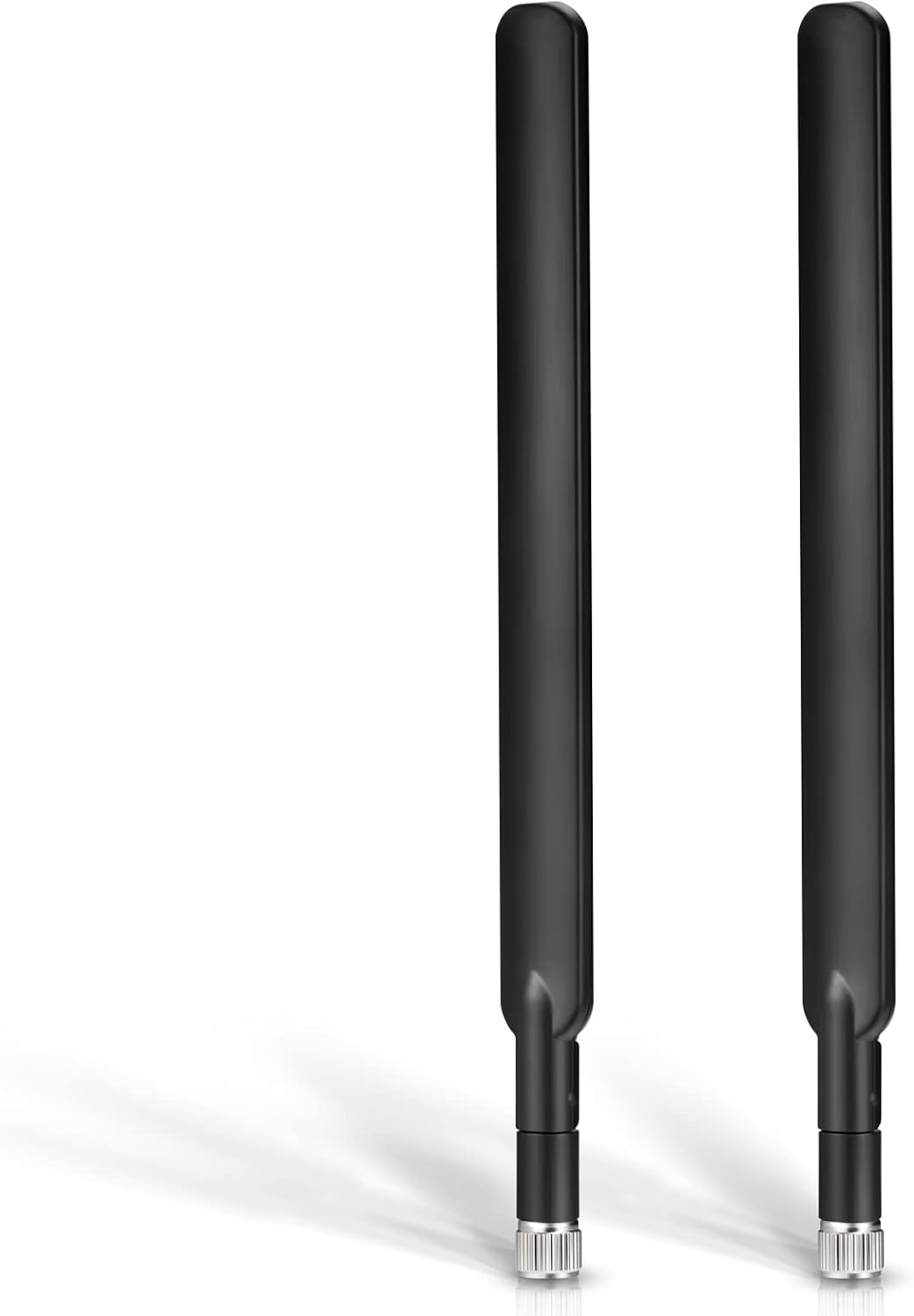 Bingfu 2-pack 6dBi 4G LTE omnidirectional antennas with SMA male connectors for cellular signal boosting