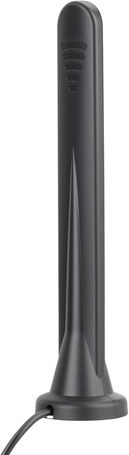 Bingfu 5G antenna installed on a cellular router for outdoor trail camera and industrial IoT gateway