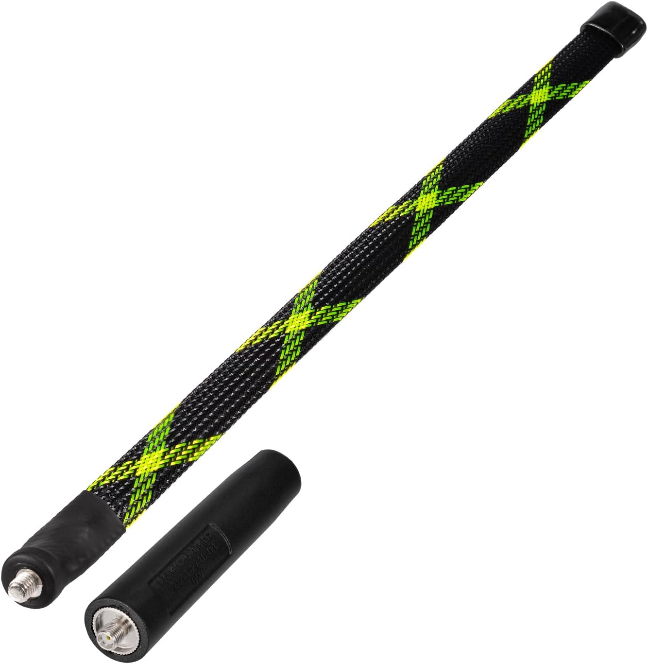 Bingfu 79.5cm foldable dual-band camouflage tactical CS antenna for amateur radios.
