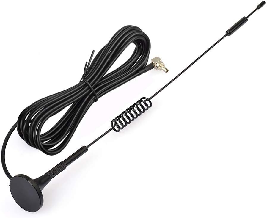Bingfu 7dBi 4G LTE MIMO Antennen-Set mit CRC9 Stecker und 3m Verlängerungskabel